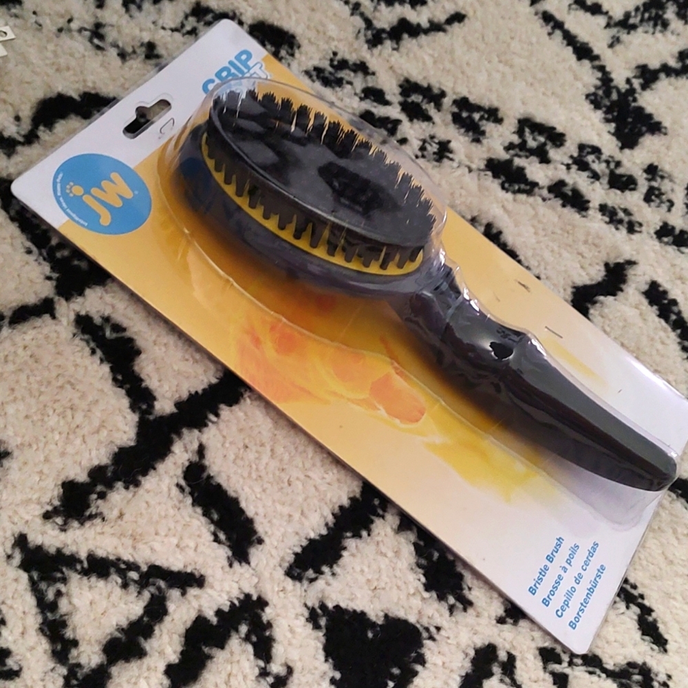 Bristle Brush Soft Grip Dog Brush
